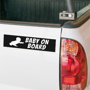 AUTOCOLLANT DE VOITURE BÉBÉ À BORD