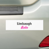 Autocollant De Voiture Bébé de Rush Limbaugh (En voiture)