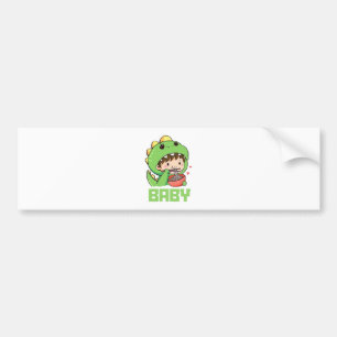 Autocollant De Voiture bébé godzilla