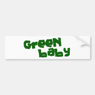 Autocollant De Voiture Bébé vert