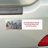 Autocollant De Voiture Bedlingtons et Special (En voiture)