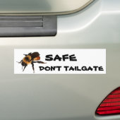 Autocollant De Voiture "Bee" Safe, Don't Tailgate (En voiture)