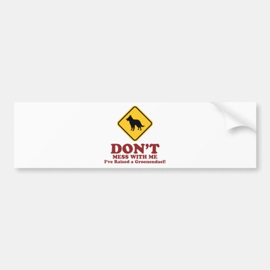 Autocollant De Voiture Belge Groenendael (Devant)