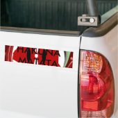 Autocollant De Voiture Belle belle carte Kenyan Whirlwind Design (Sur camion)