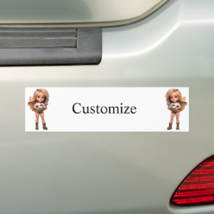 Autocollant De Voiture Belle fille Bonita Chica Thunder_Cove