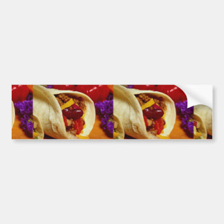 Autocollant De Voiture Belle recette de burrito pour des amants de