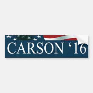 Autocollant De Voiture Ben Carson 2016