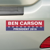Autocollant De Voiture BEN CARSON pour le président 2016 (En voiture)
