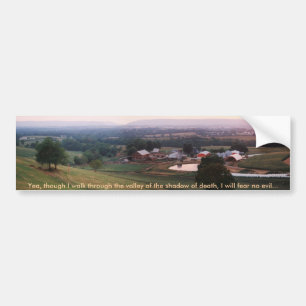 Autocollant De Voiture Bens_Middletown_Valley_pano, Yea, bien que je