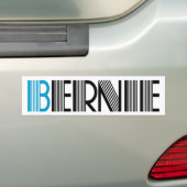 AUTOCOLLANT DE VOITURE BERNIE (En voiture)