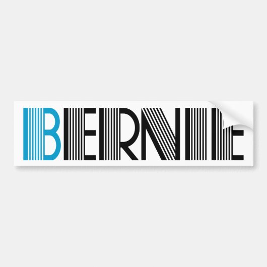 AUTOCOLLANT DE VOITURE BERNIE (Devant)