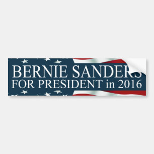 Autocollant De Voiture Bernie Sanders pour le président 2016