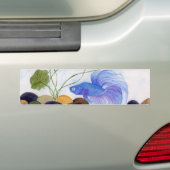 Autocollant De Voiture Bêta bleu (En voiture)