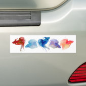 Autocollant De Voiture Betta Fishes (En voiture)