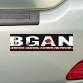 AUTOCOLLANT DE VOITURE BGANBUMERSTICKER (En voiture)
