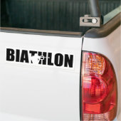Autocollant De Voiture Biathlon (Sur camion)