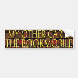 AUTOCOLLANT DE VOITURE BIBLIOBUS