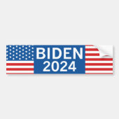 Autocollant De Voiture Biden 2024 (Devant)