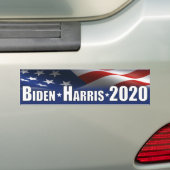 Autocollant De Voiture Biden Harris 2020 (En voiture)