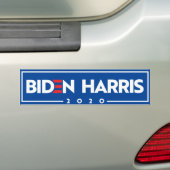 AUTOCOLLANT DE VOITURE BIDEN HARRIS 2020 (En voiture)