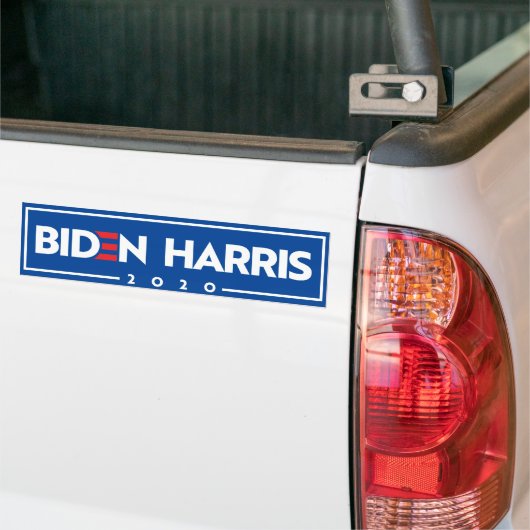 AUTOCOLLANT DE VOITURE BIDEN HARRIS 2020 (Sur camion)