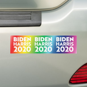Autocollant De Voiture Biden Harris 2020 rainbow Pride lgbtq lgbt car