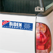Autocollant De Voiture Biden Harris 2020 Vote Démocratique Politique (Sur camion)