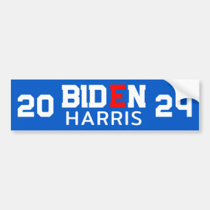Autocollant De Voiture Biden Harris 2024
