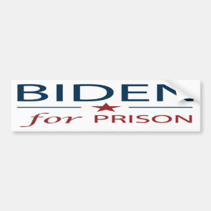 Autocollant De Voiture Biden Pour Prison Anti Joe Biden Slogan Chan