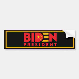 Autocollant De Voiture Biden, président de la Chine