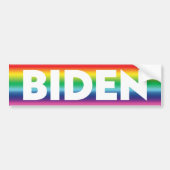 Autocollant De Voiture Biden rainbow pride lgbtq lgbt couleurs voiture (Devant)