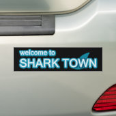 Autocollant De Voiture Bienvenue à Sharktown (En voiture)