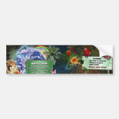 Autocollant De Voiture Bienvenue sur la planète Terre (Devant)