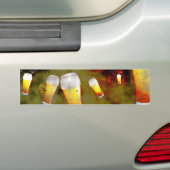 Autocollant De Voiture Bière grunge (En voiture)