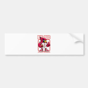 Autocollant De Voiture Big Red n°1