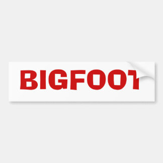 AUTOCOLLANT DE VOITURE BIGFOOT