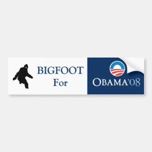 Autocollant De Voiture Bigfoot pour OBAMA
