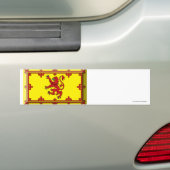Autocollant De Voiture Bijou de drapeau de lion de l'Ecosse (En voiture)