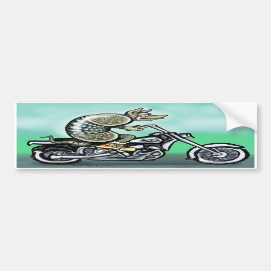 Autocollant De Voiture Biker Dillo (Devant)
