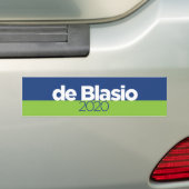 Autocollant De Voiture Bill de Blasio 2020 (En voiture)