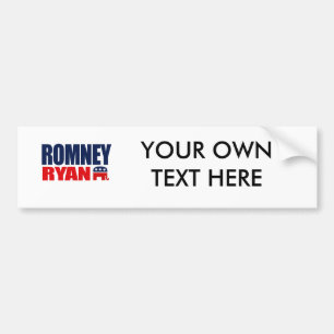 Autocollant De Voiture BILLET 2012.png de ROMNEY RYAN