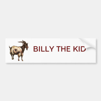 AUTOCOLLANT DE VOITURE BILLY L'ENFANT