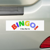 Autocollant De Voiture Bingo-test (En voiture)