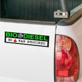 Autocollant De Voiture Bio diesel (Sur camion)