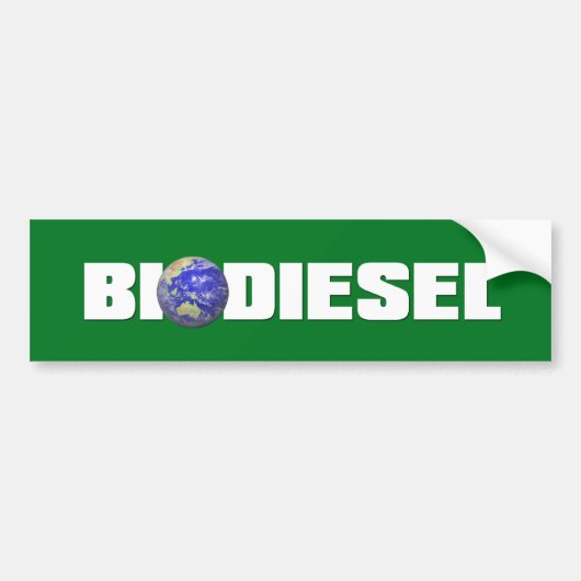 Autocollant De Voiture Biodiesel (Devant)