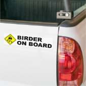 Autocollant De Voiture Birder à bord (Sur camion)