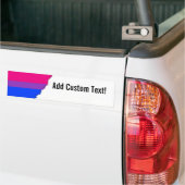 Autocollant De Voiture Bisexual pride (Sur camion)