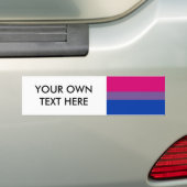 Autocollant De Voiture Bisexual pride (En voiture)