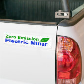 Autocollant De Voiture Bitcoin Zéro Émission Mineur électrique (Sur camion)