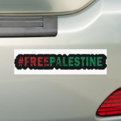 Autocollant De Voiture Black de la Palestine libre (En voiture)